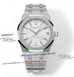 Audemars Piguet Royal Oak 15510 White Dial Stainless Steel 4302 Movment Replica Watch 